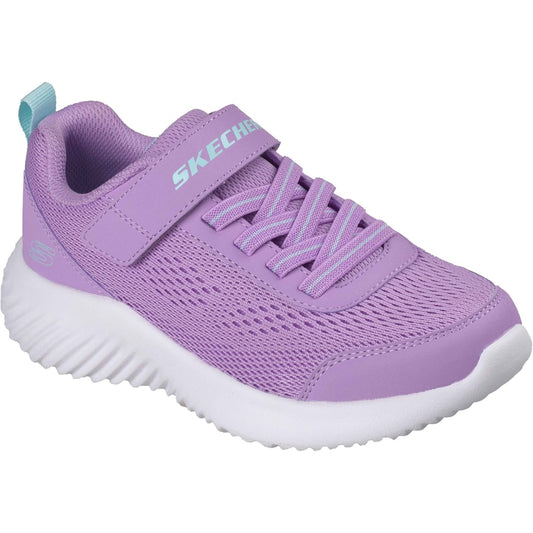 Skechers Bounder Girls Lavender Trainer