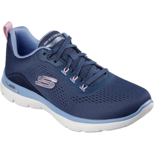 Skechers Arch Fit Summits Womens Navy Light Blue Trainer