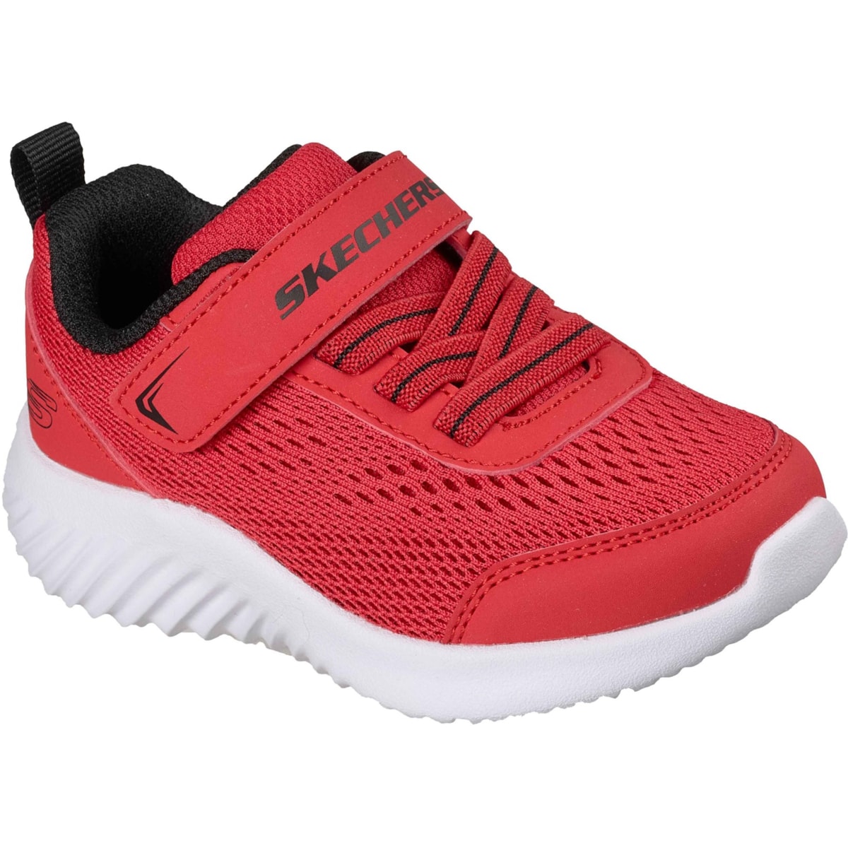 Skechers Bounder Boys Infants Red Trainer