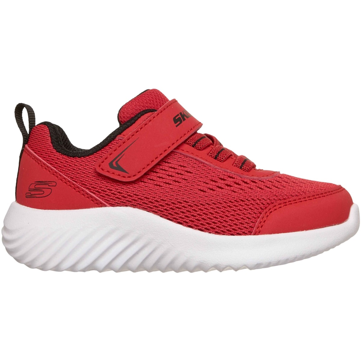 Skechers Bounder Boys Infants Red Trainer
