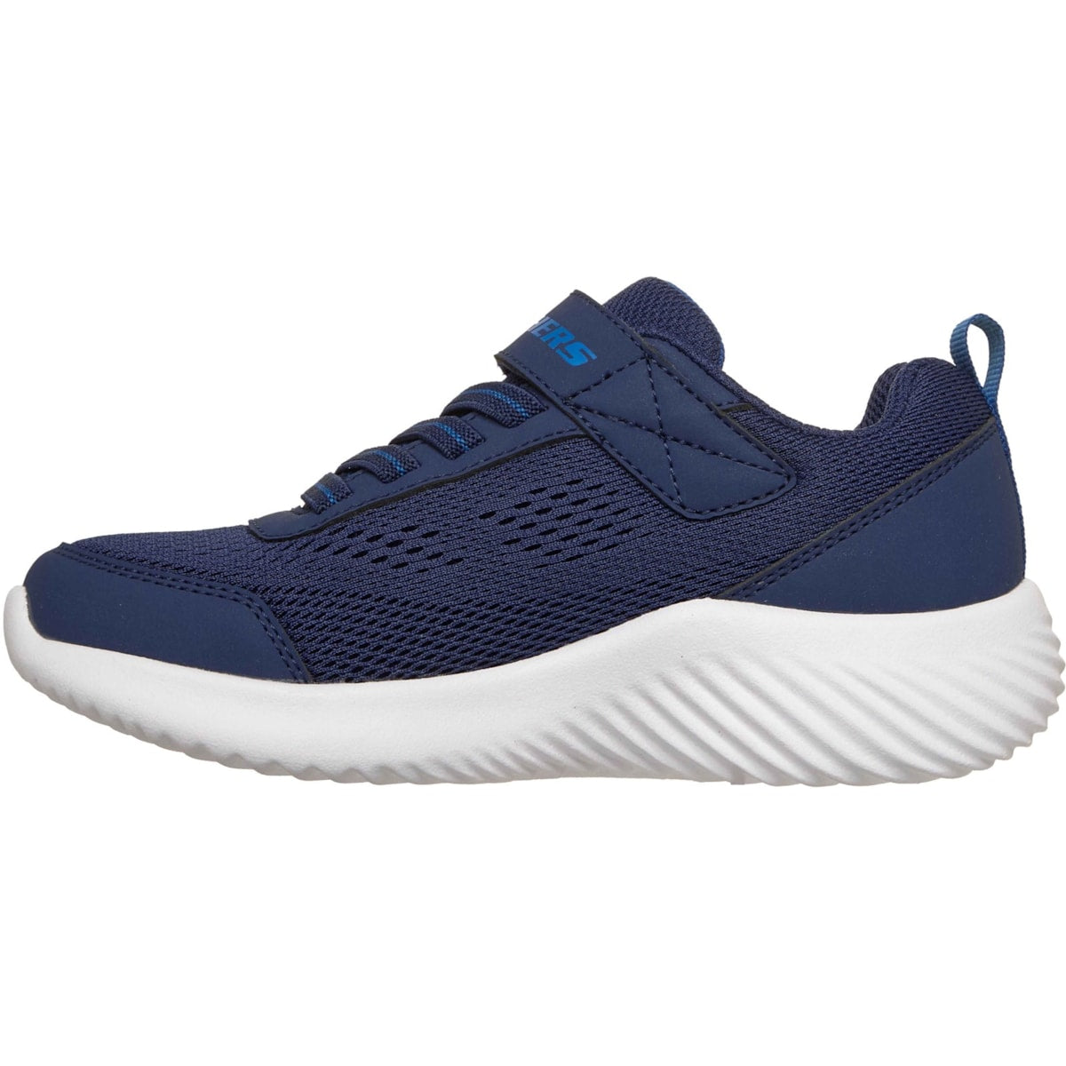 Skechers Bounder Boys Navy Trainer