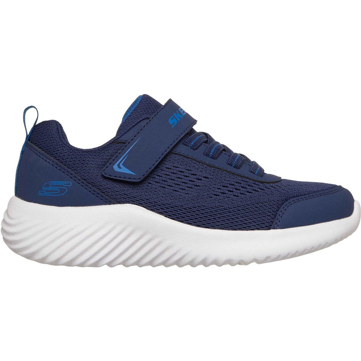 Skechers Bounder Boys Navy Trainer