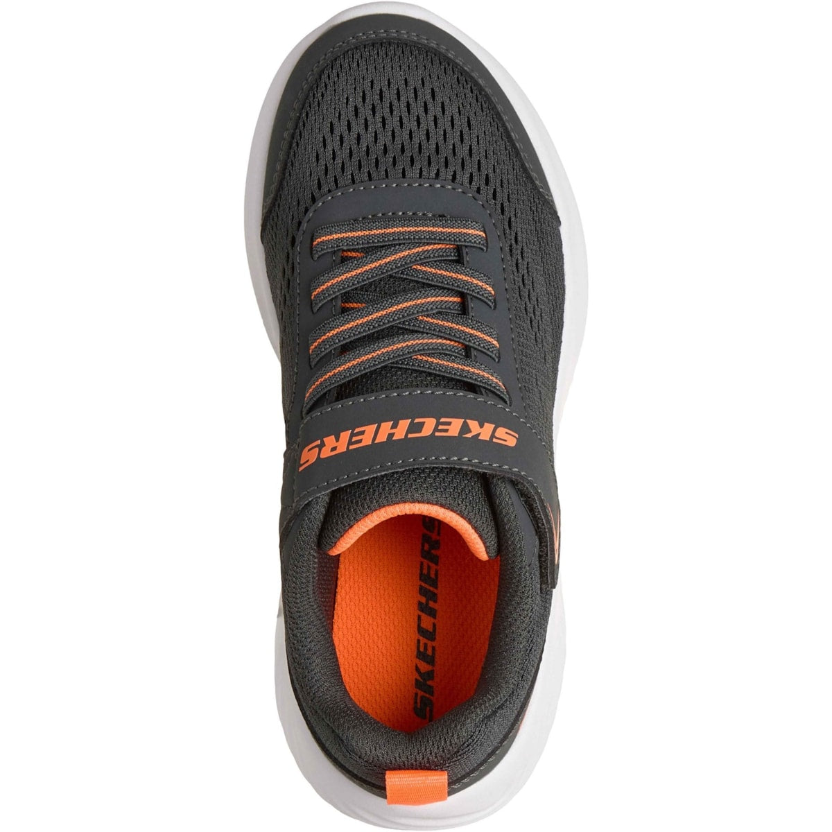 Skechers Bounder Boys Charcoal Trainer