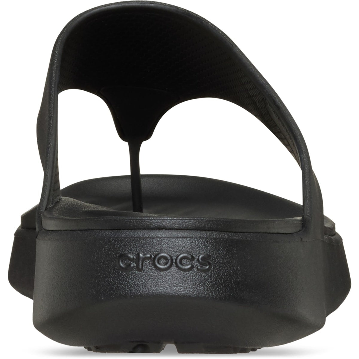 Crocs Getaway Triangle Flip Womens Black Sandal