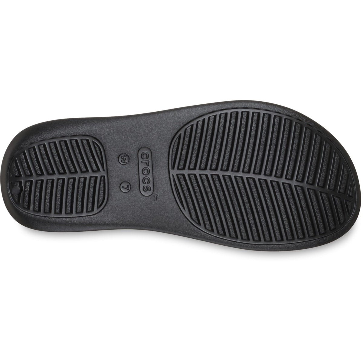 Crocs Getaway Triangle Flip Womens Black Sandal