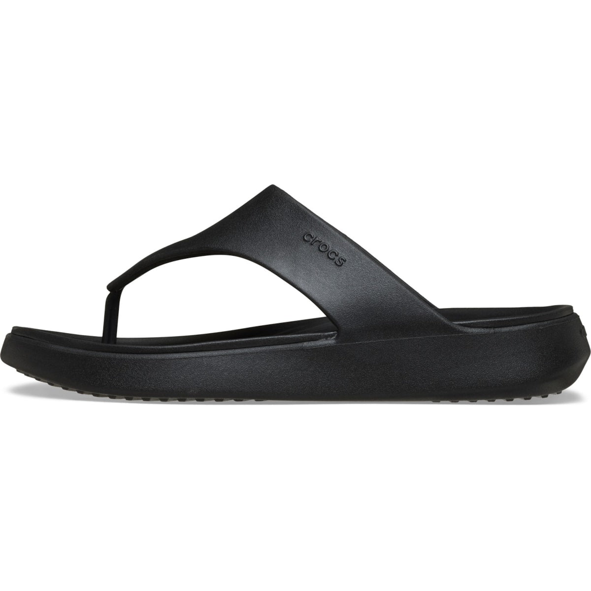 Crocs Getaway Triangle Flip Womens Black Sandal