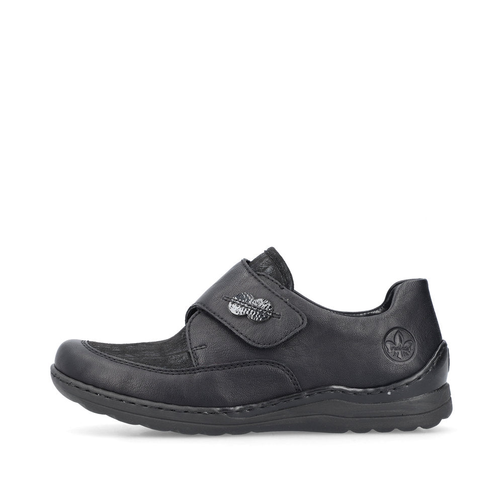 Rieker 4895400 Womens Black Shoe