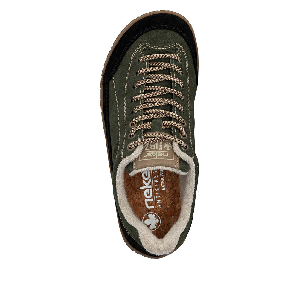 Rieker 5230354 Womens Green Barefoot Trainer