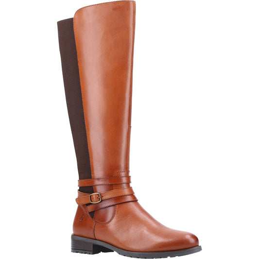 Hush Puppies Vanessa Womens Tan Tall Boot