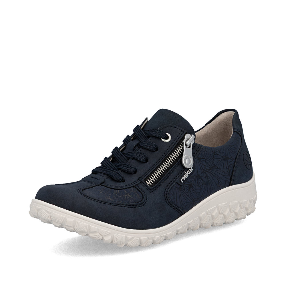 Rieker 5950114 Womens Navy Trainer