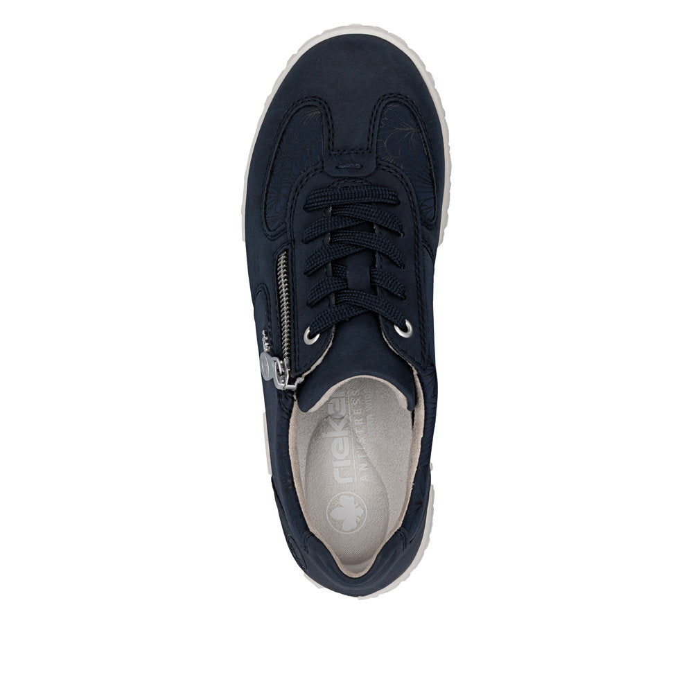 Rieker 5950114 Womens Navy Trainer