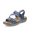 Rieker 6487014 Womens Blue Sandal