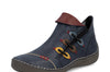 Rieker 7258114 Womens Navy Toggle Ankle Boot
