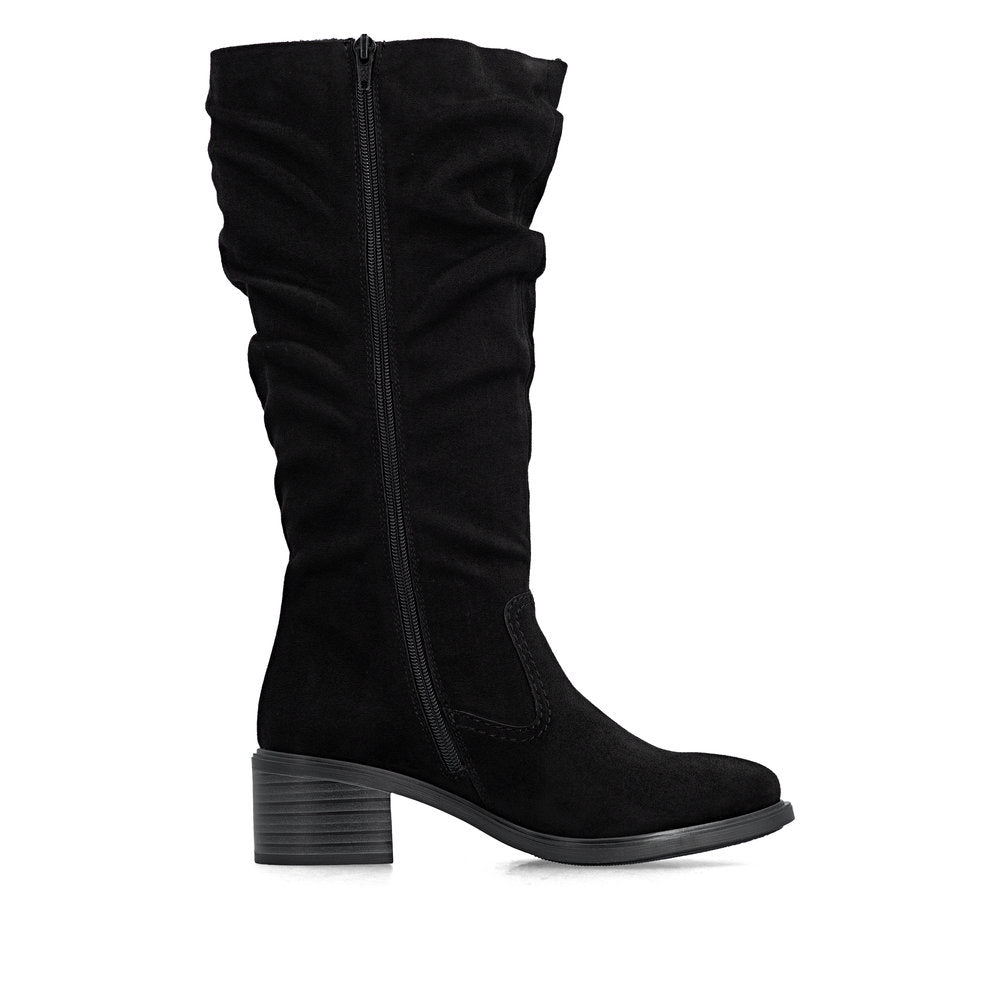 Rieker 7419200 Womens Black Slouchy Boot