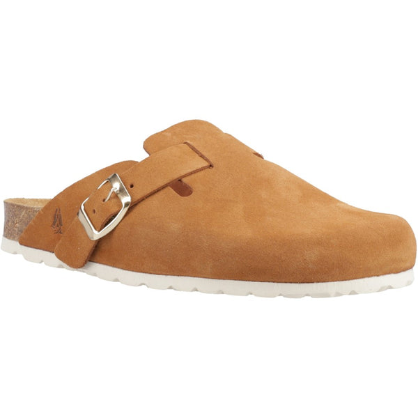 Hush Puppies Bailey Women Tan Suede Clog