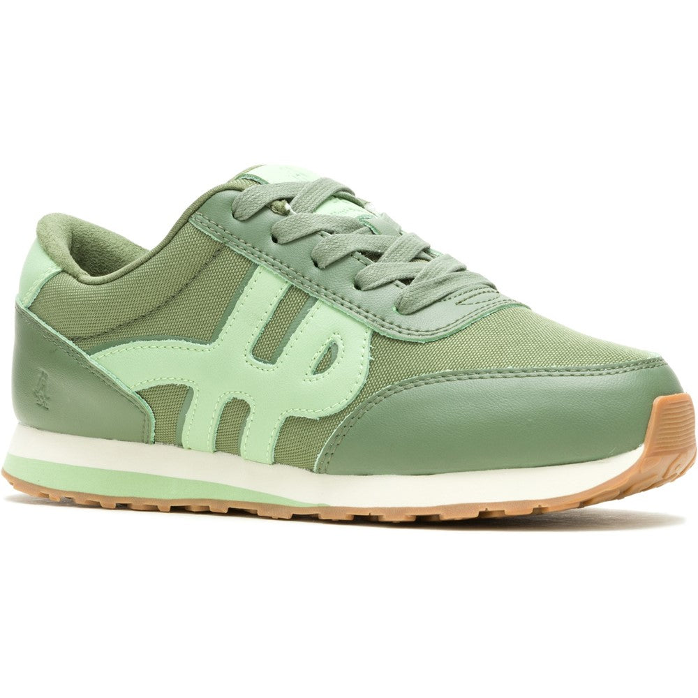 Hush Puppies Seventy8 Womens Olive Green Trainer