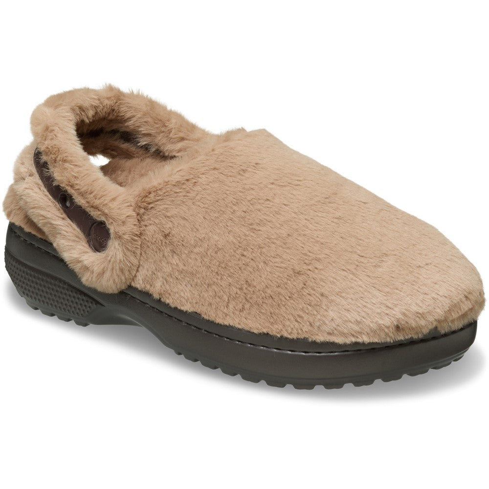 Crocs Classic Unfurgettable Womens Chocolate Clog Slipper