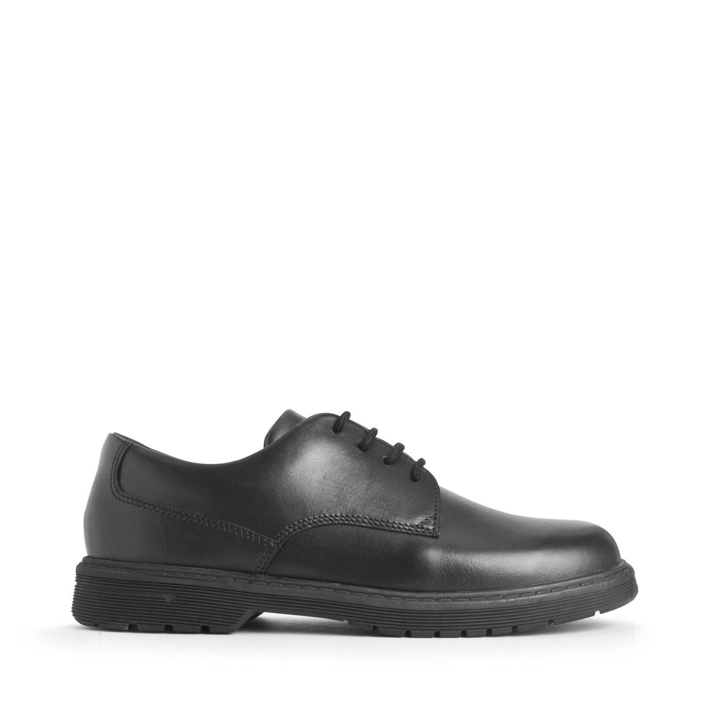 Start-rite Glitch Boys Black Lace School Shoe