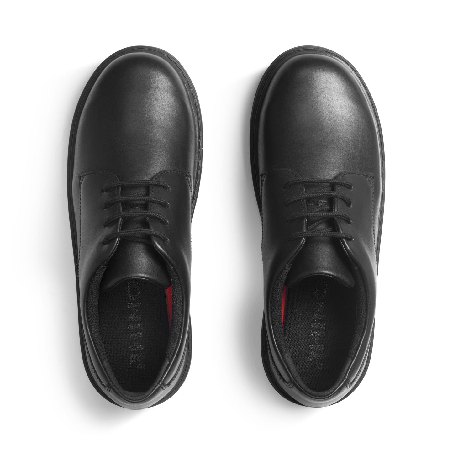 Start-rite Glitch Boys Black Lace School Shoe