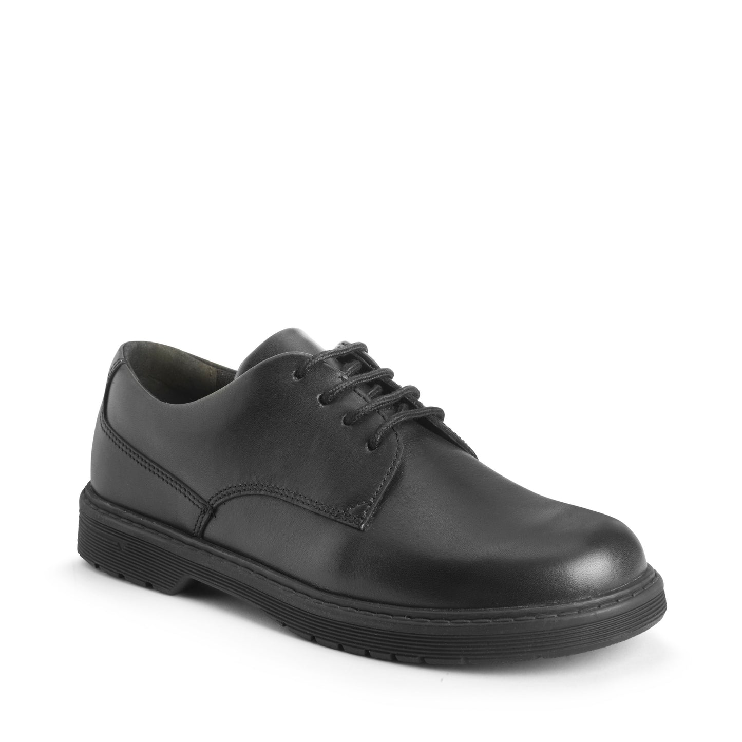 Start-rite Glitch Boys Black Lace School Shoe