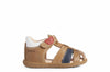 Geox Macchia Boys Caramel Brown Closed Toe Fisherman Sandal