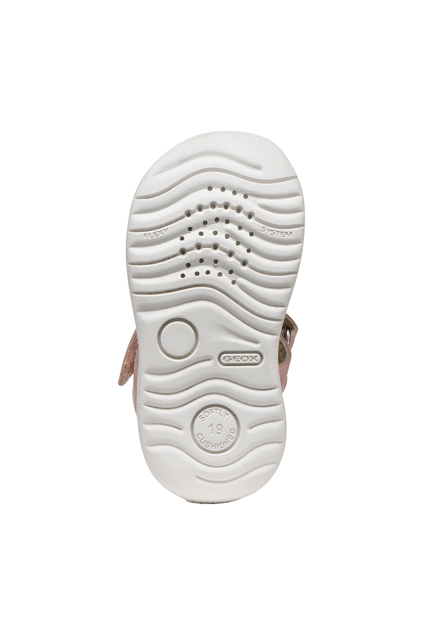 Geox Macchia Girls Rose Pink Closed Toe Fisherman Sandal