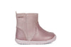 Geox Macchia Girls Dark Rose Metallic Boot
