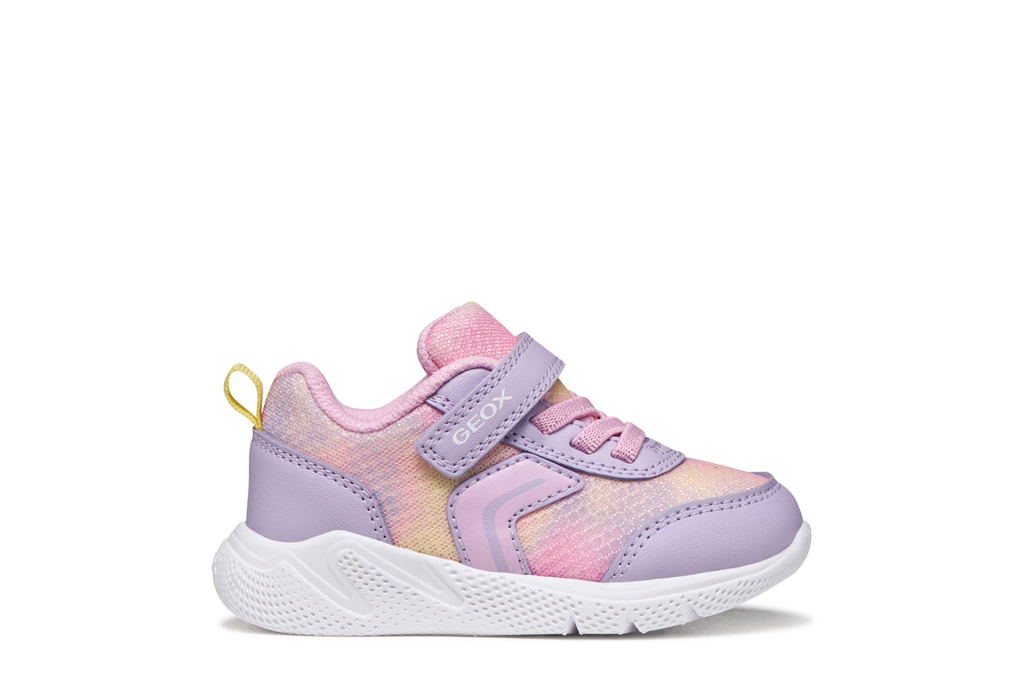 Geox Sprintye Girls Toddler Lilac Pink Trainer