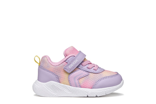 Geox Sprintye Girls Toddler Lilac Pink Trainer