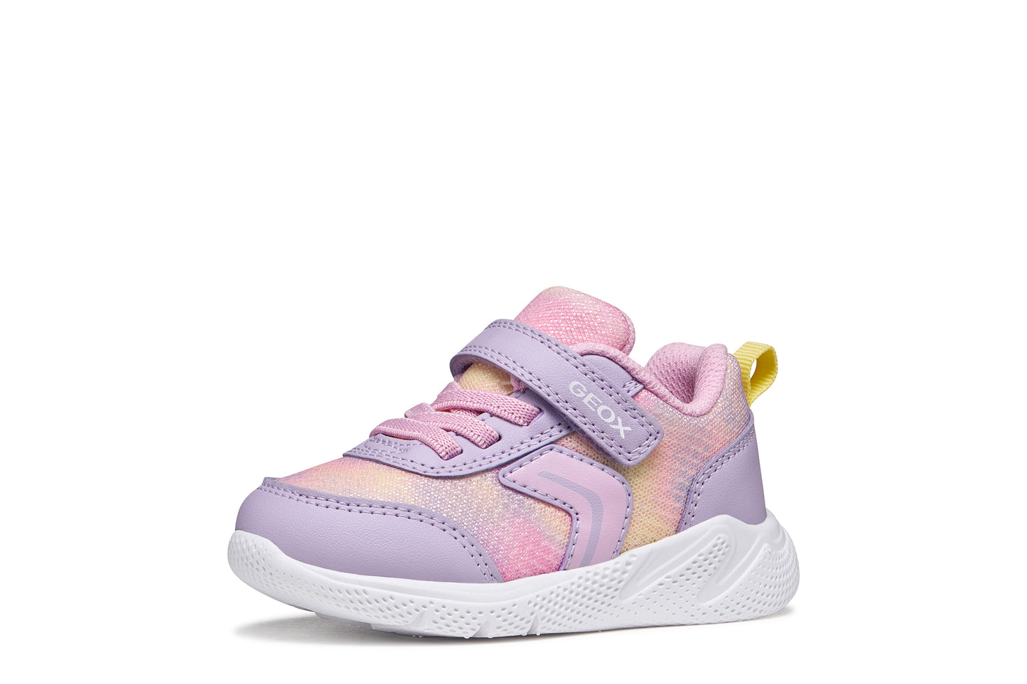 Geox Sprintye Girls Toddler Lilac Pink Trainer