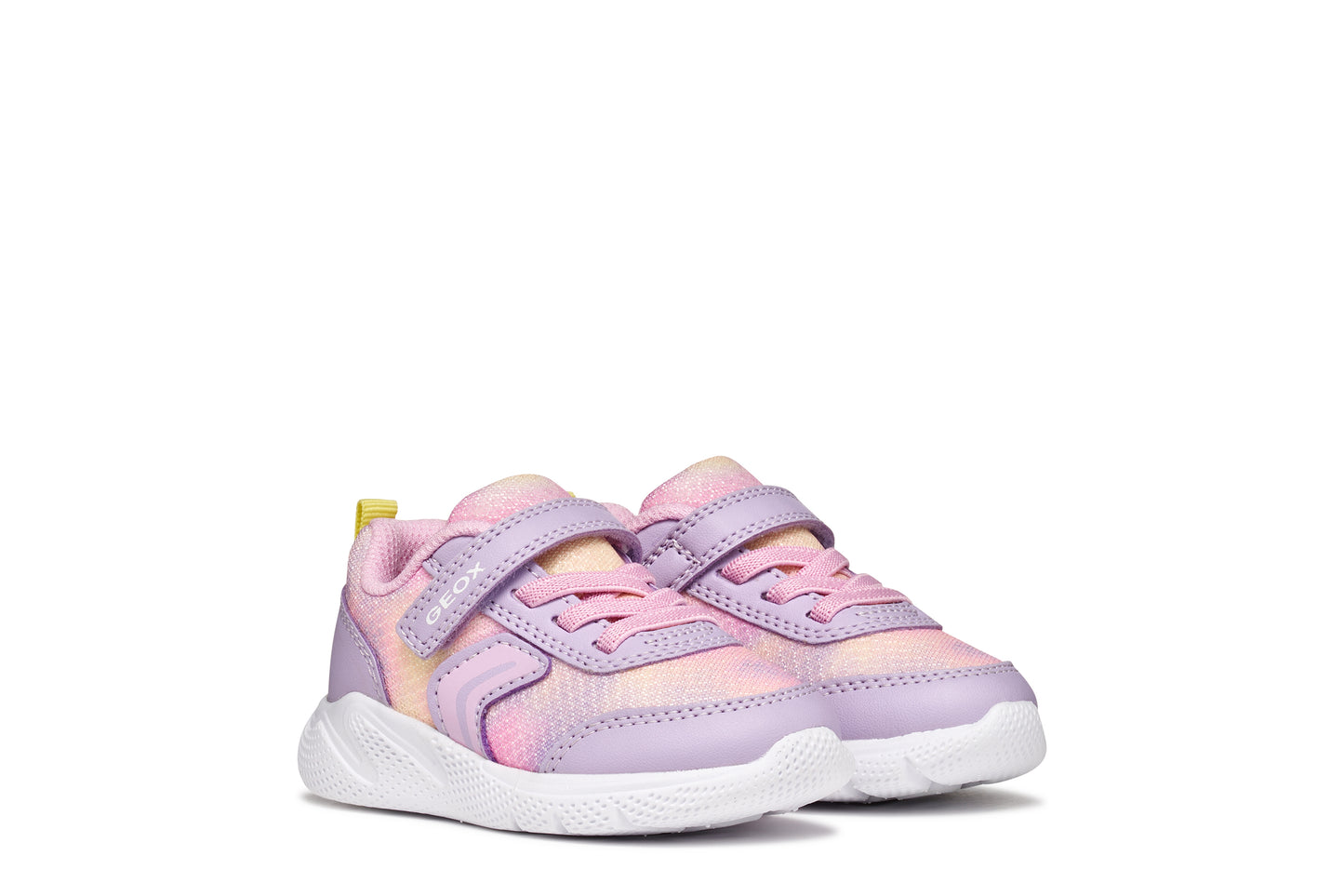 Geox Sprintye Girls Toddler Lilac Pink Trainer