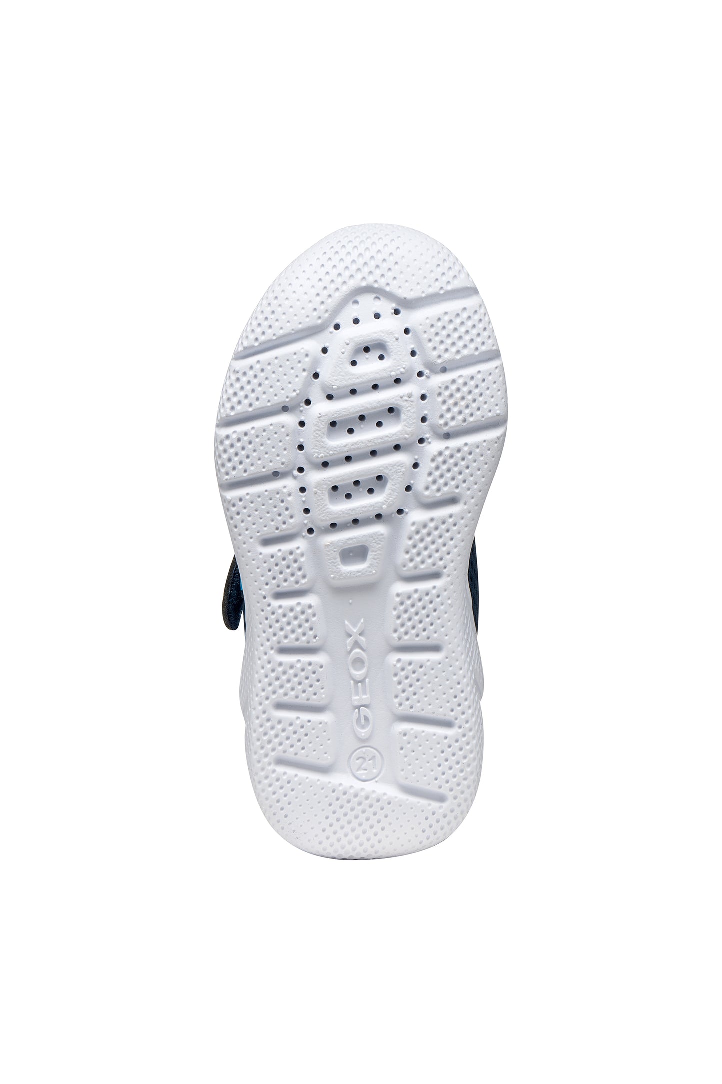 Geox Sprintye Boys Navy Yellow Infants Trainer