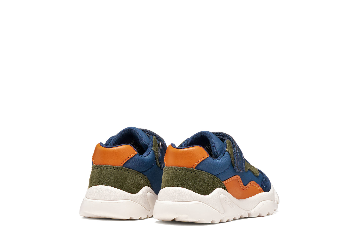 Geox Ciufciuf Boys Navy Orange Trainer
