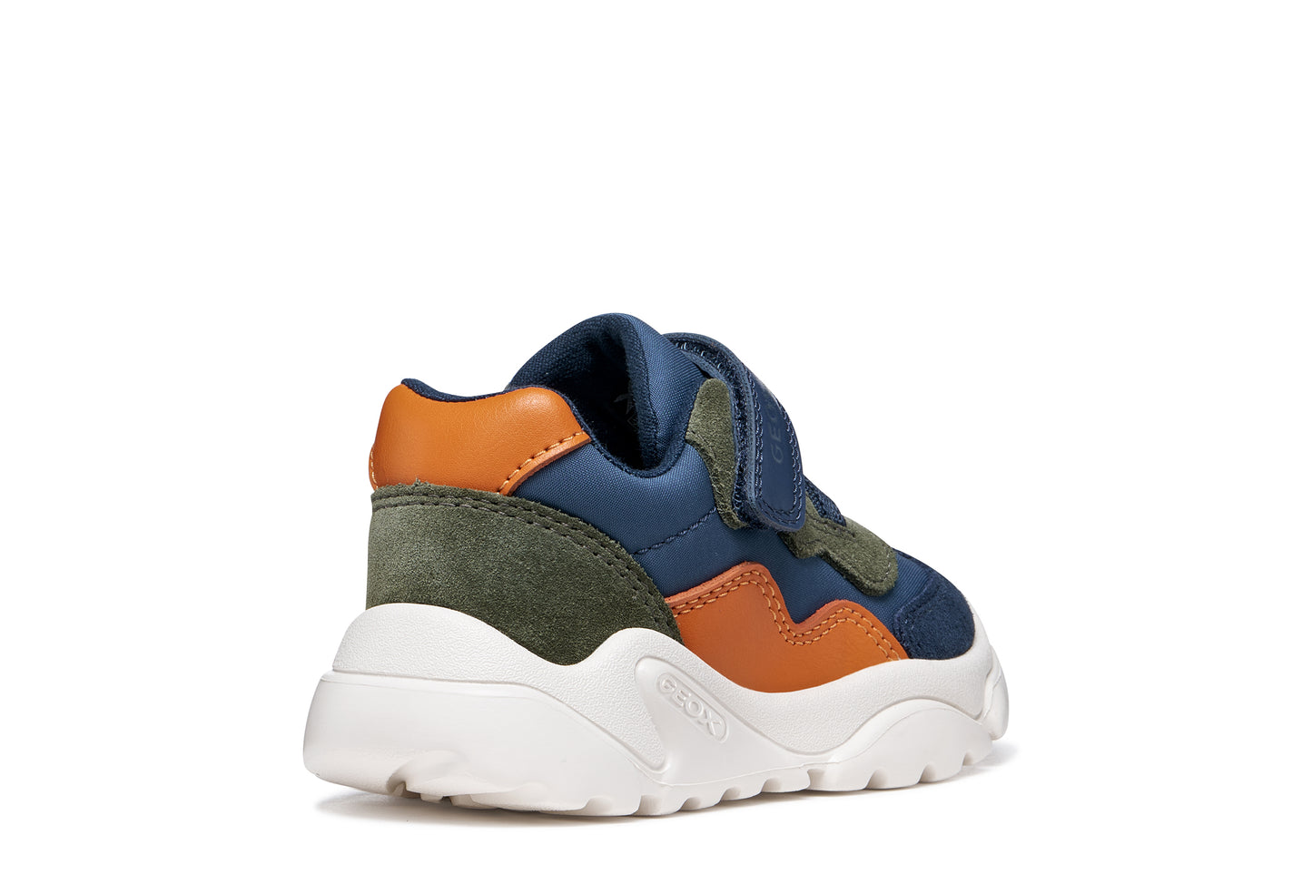 Geox Ciufciuf Boys Navy Orange Trainer
