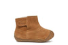 Geox Tutim Girls Whisky Brown Suede Warm Lined Boot