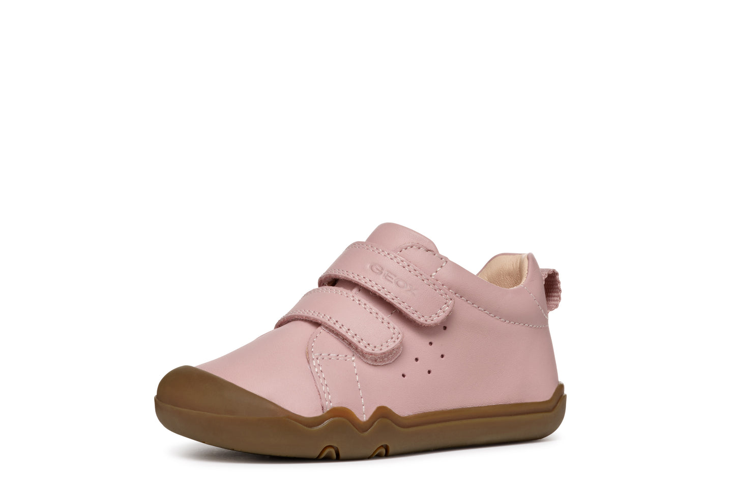 Geox SteppieUp Girls Old Rose Pink Barefoot Shoe
