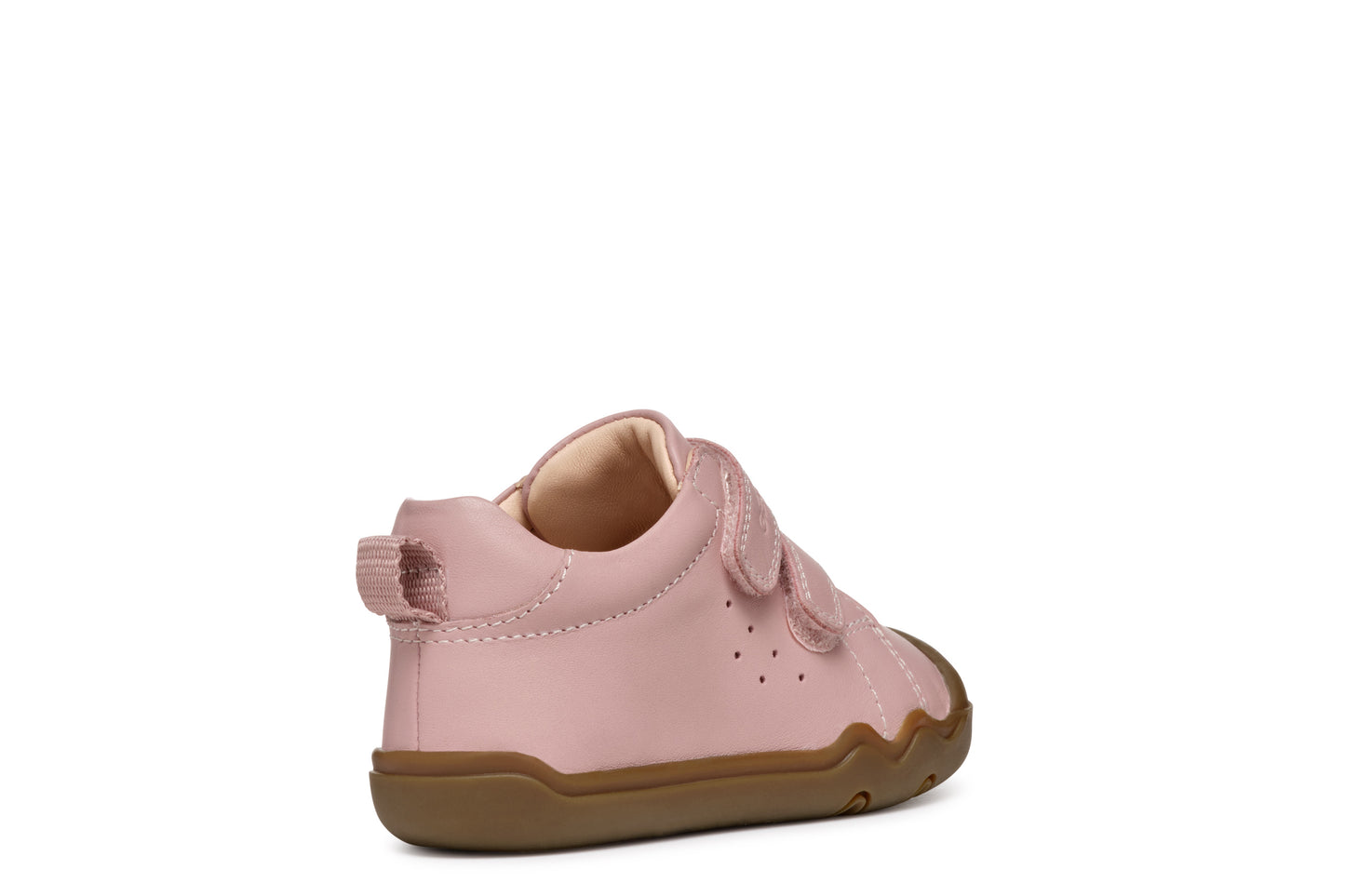 Geox SteppieUp Girls Old Rose Pink Barefoot Shoe