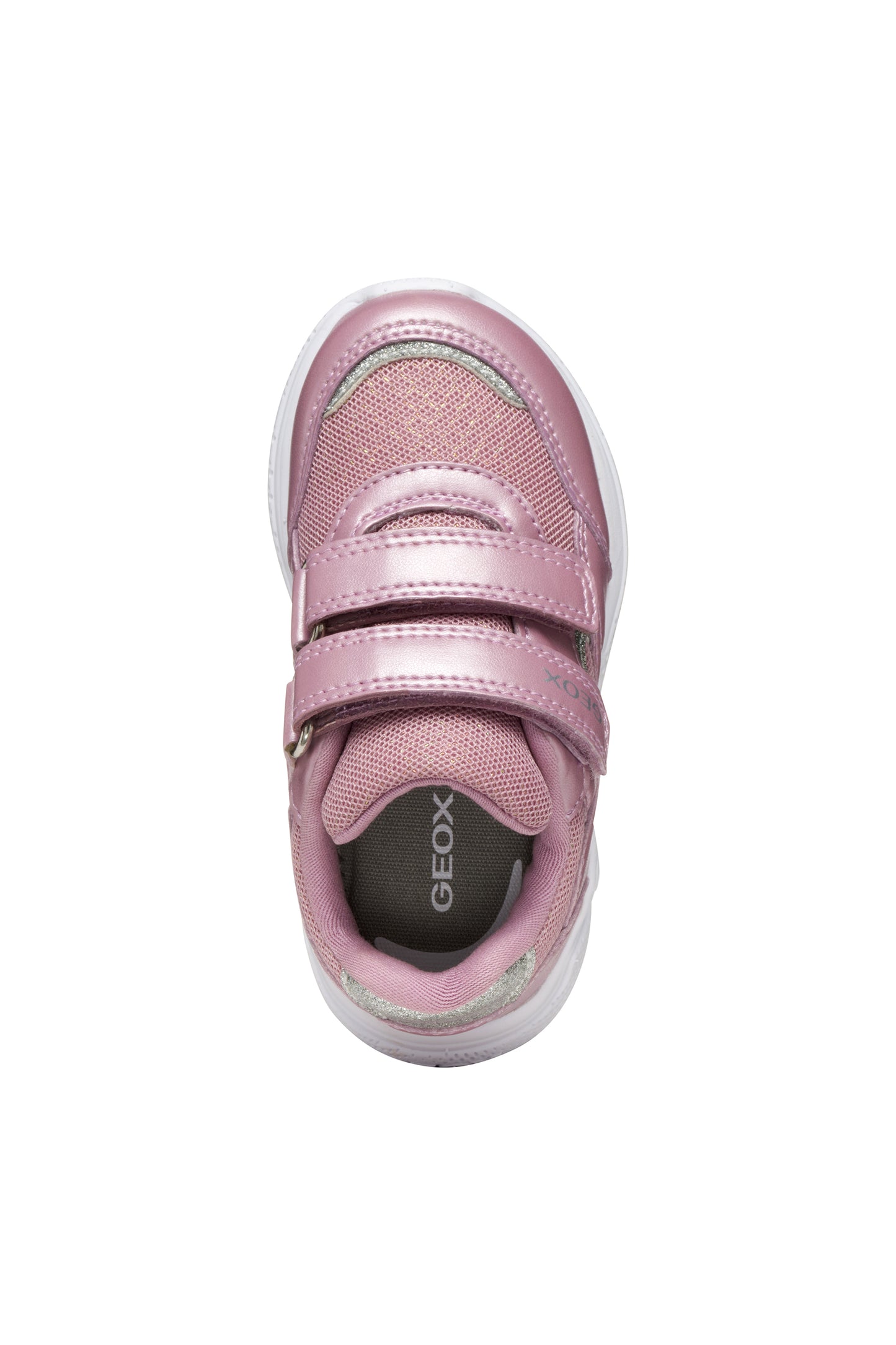 Geox Sprintye Girls Toddler Rose Pink Heart Trainer