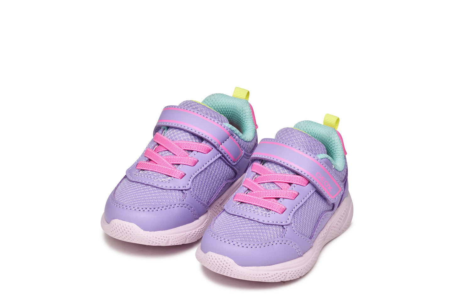 Geox Sprintye Girls Toddler Dark Lilac Fuchsia Trainer