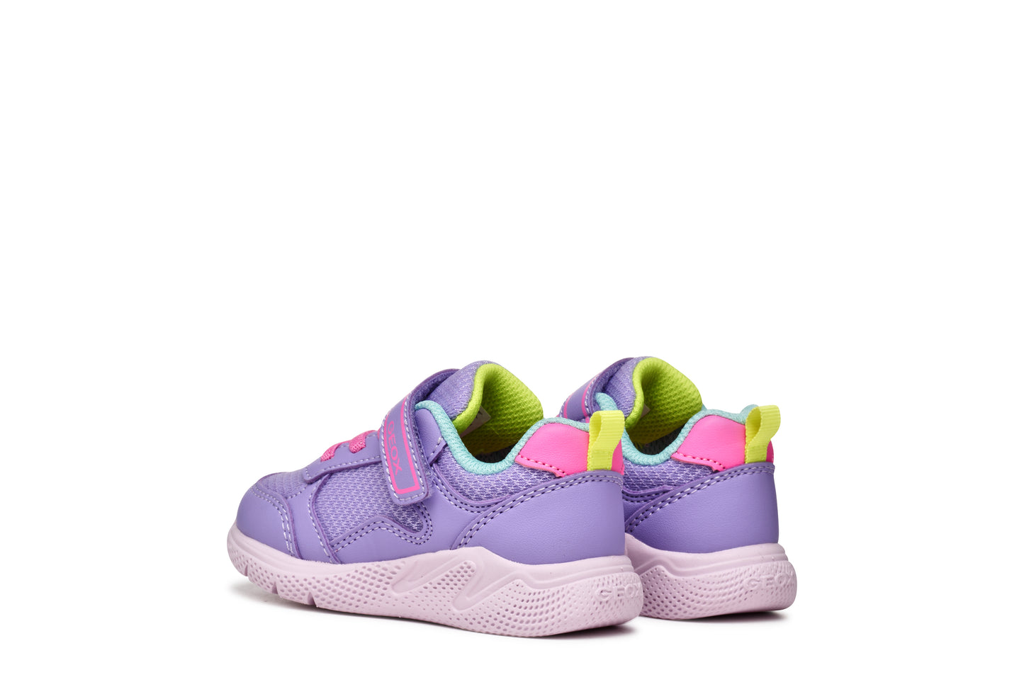 Geox Sprintye Girls Toddler Dark Lilac Fuchsia Trainer