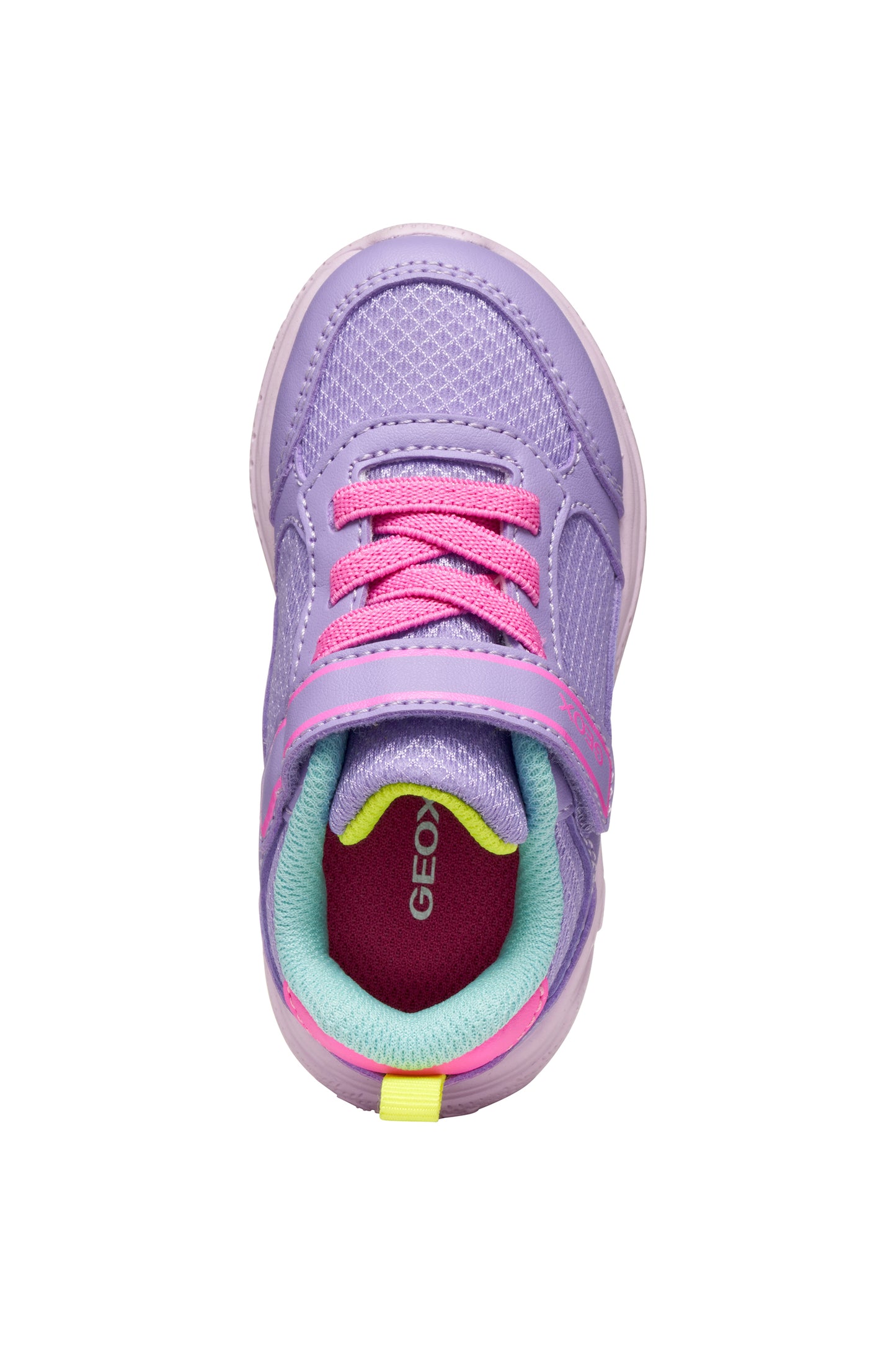Geox Sprintye Girls Toddler Dark Lilac Fuchsia Trainer
