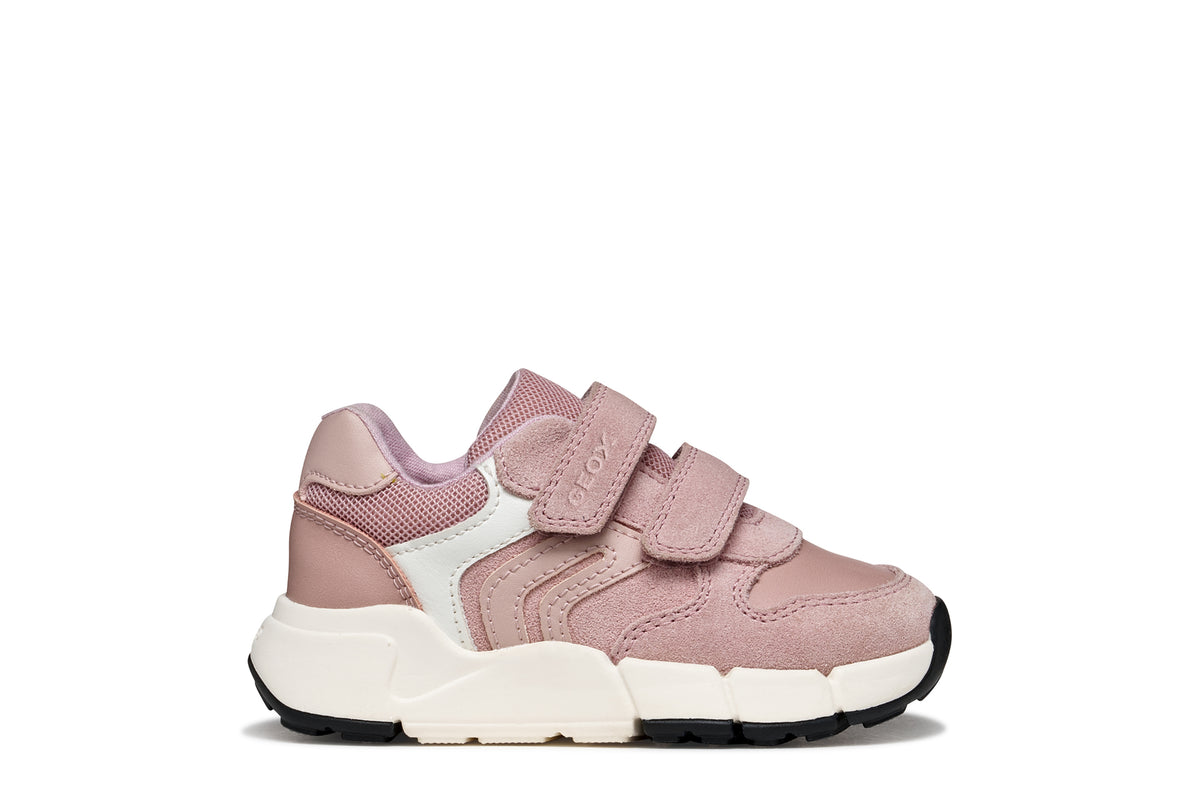 Geox Flexyper Mini Girls Old Rose Trainer