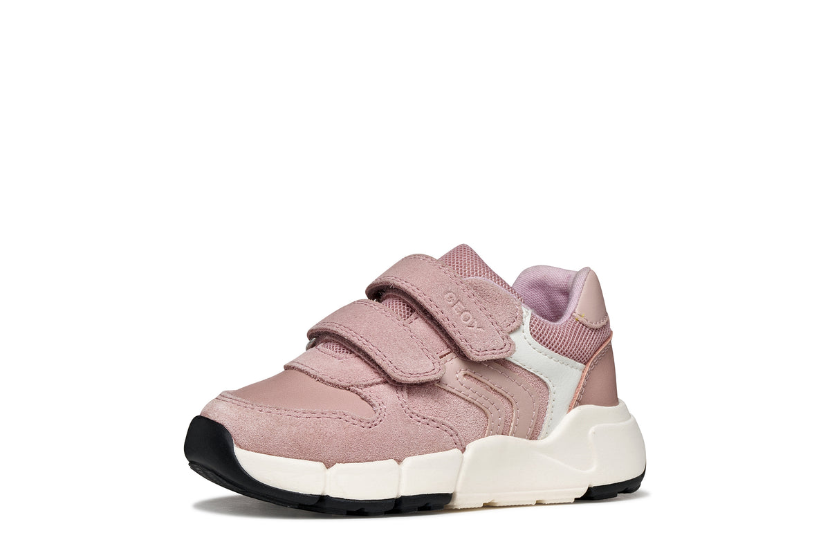 Geox Flexyper Mini Girls Old Rose Trainer
