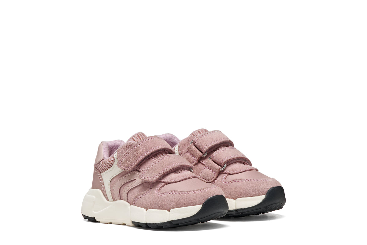 Geox Flexyper Mini Girls Old Rose Trainer