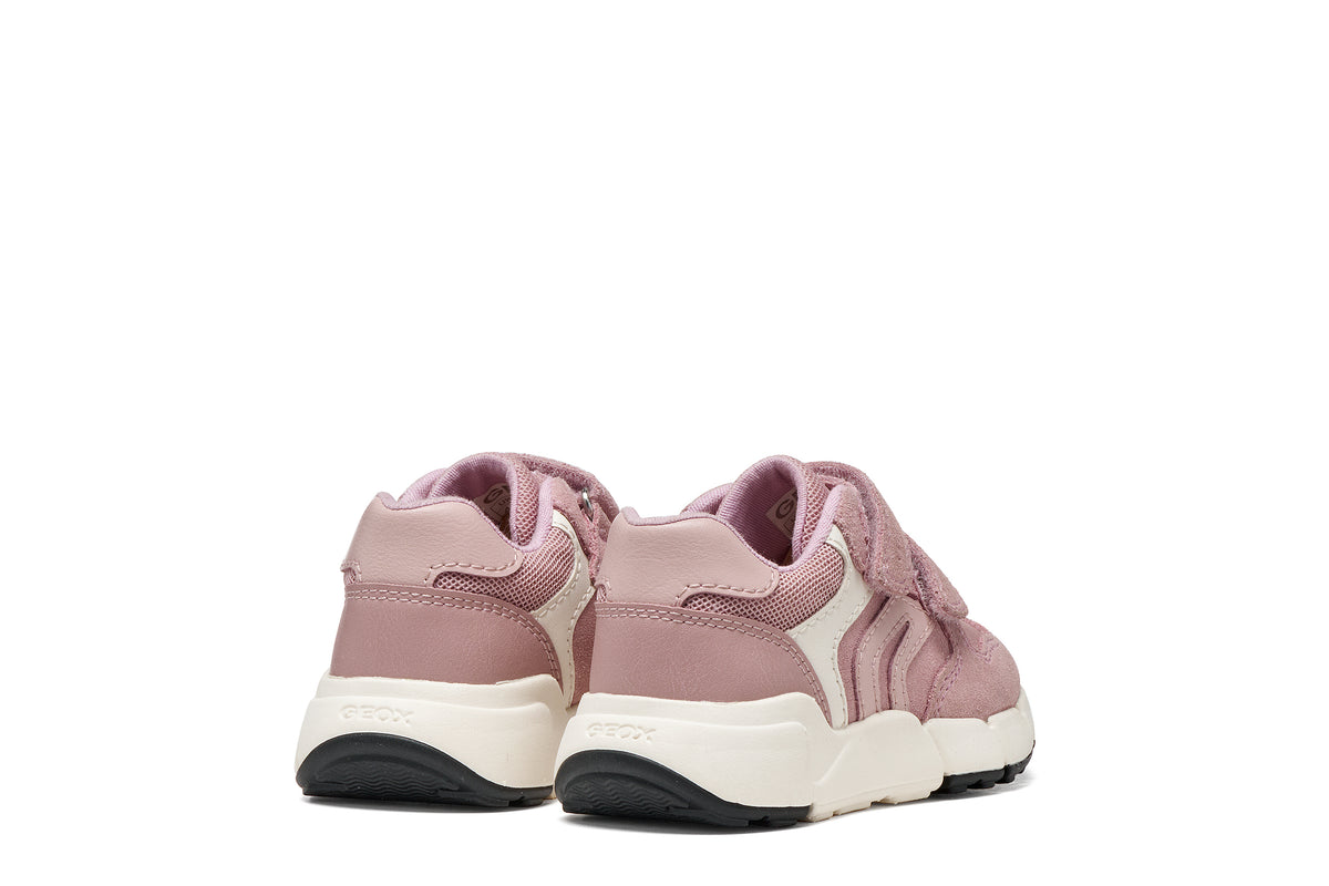 Geox Flexyper Mini Girls Old Rose Trainer