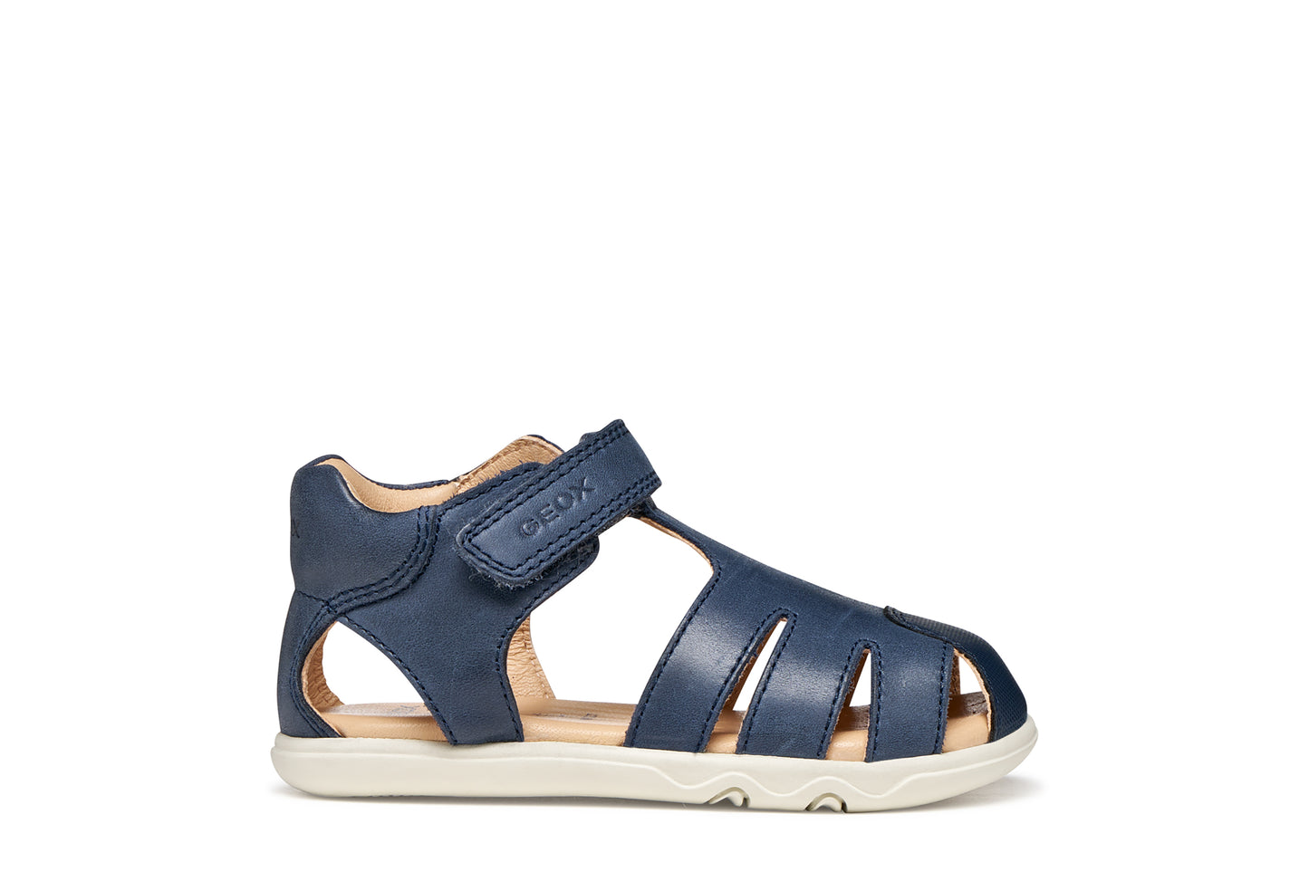 Geox Steppieup Boys Navy Barefoot Fisherman Sandal