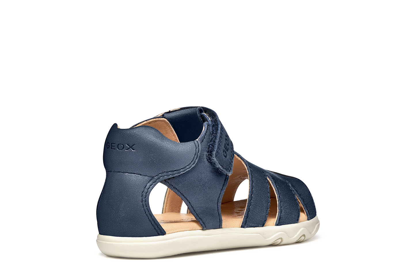 Geox Steppieup Boys Navy Barefoot Fisherman Sandal