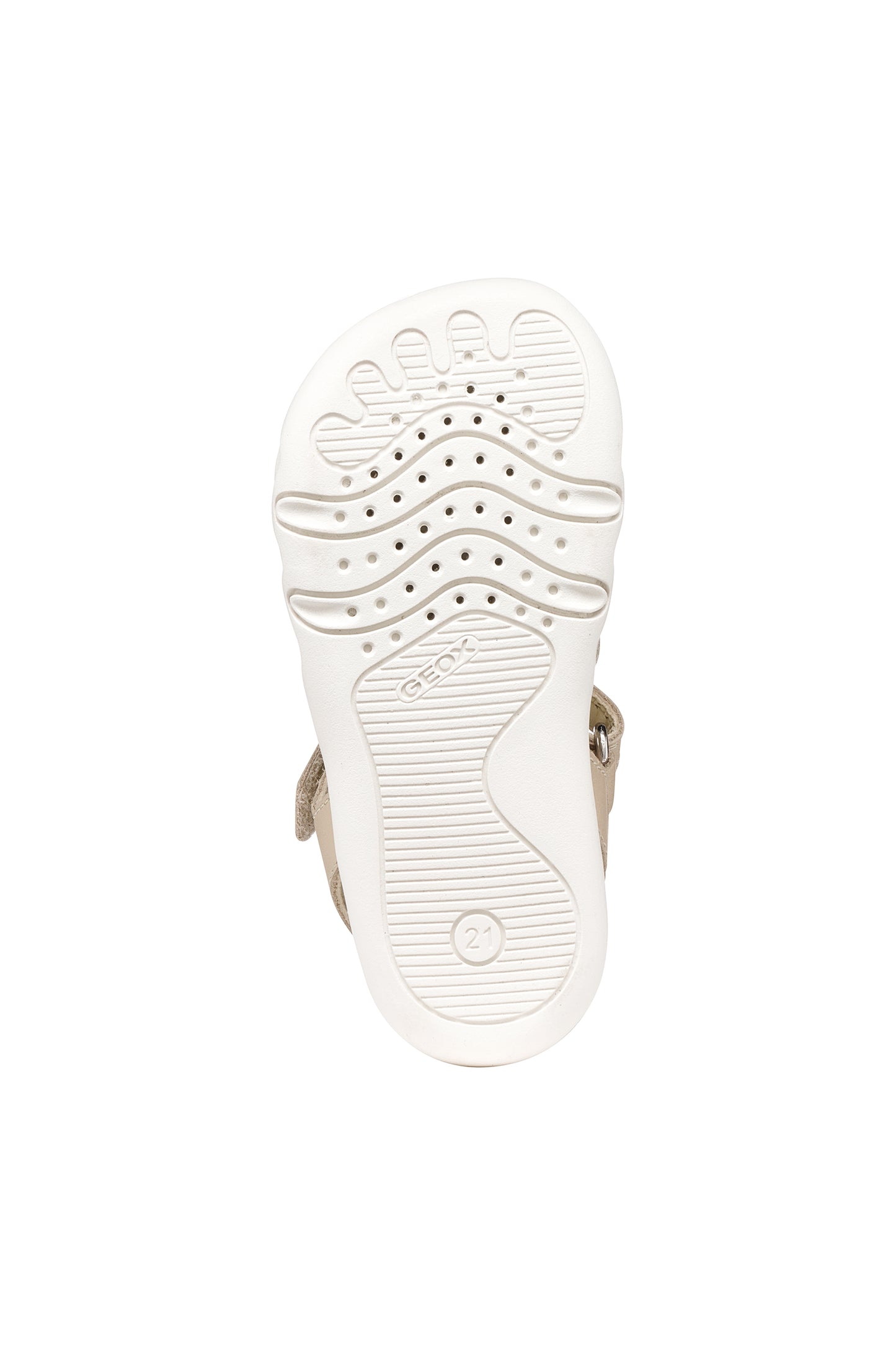 Geox Steppieup Girls Beige Barefoot Fisherman Sandal