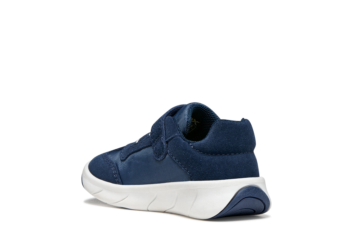 Geox Foot-Run Boys Navy White Barefoot Infant Trainer