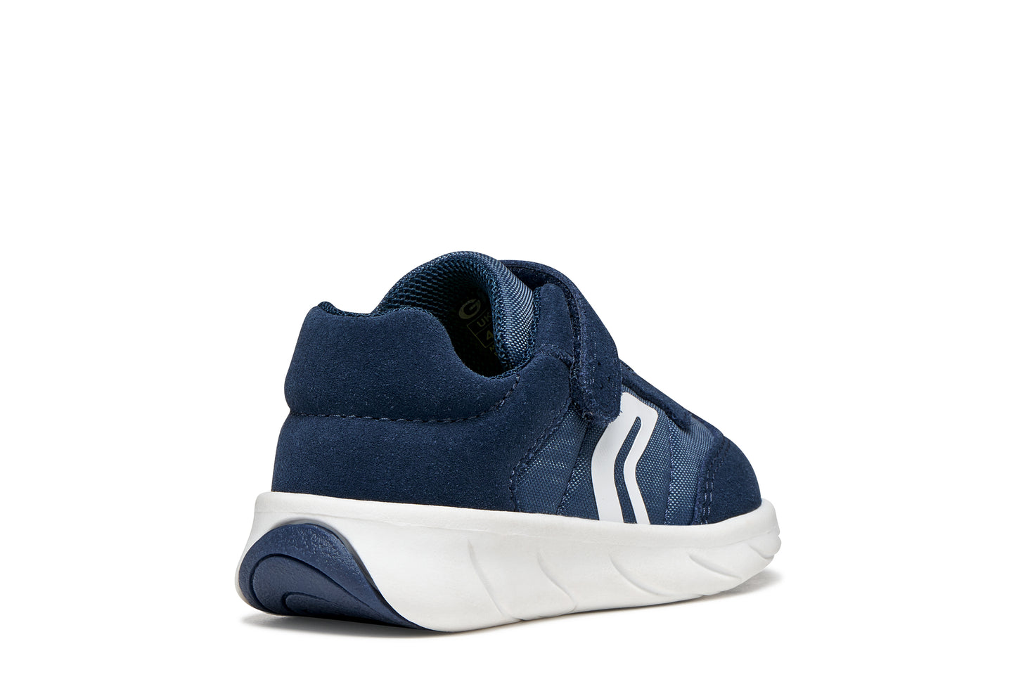 Geox Foot-Run Boys Navy White Barefoot Infant Trainer